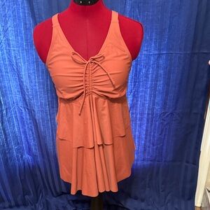 BloomChic Salmon Pink Women's Swim Tankini only